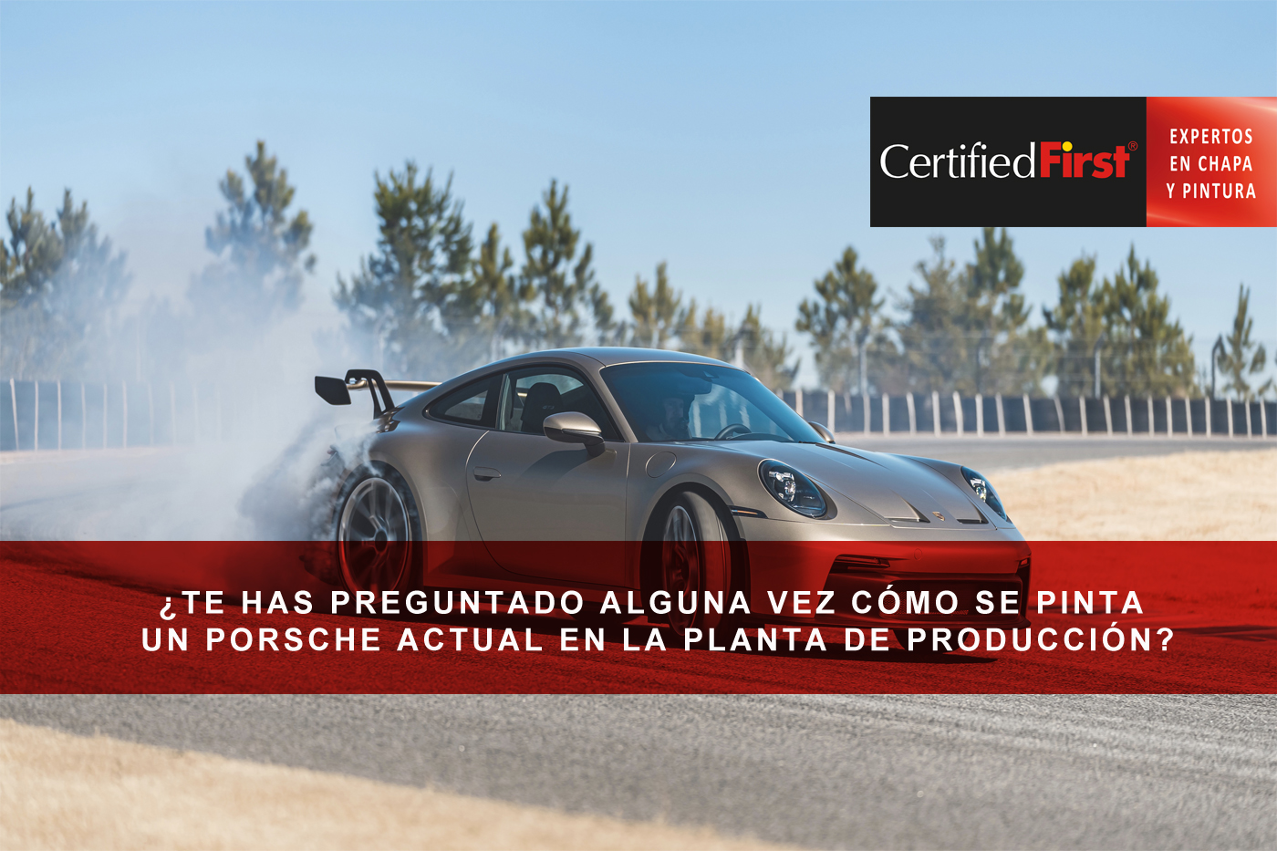 ¿Te has preguntado alguna vez cómo se pinta un Porsche actual en la planta de producción?