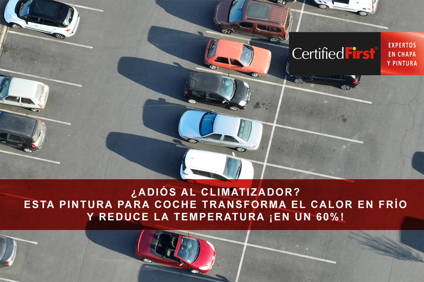 ¿Adiós al climatizador? Esta pintura para coche transforma el calor en frío y reduce la temperatura ¡en un 60%!