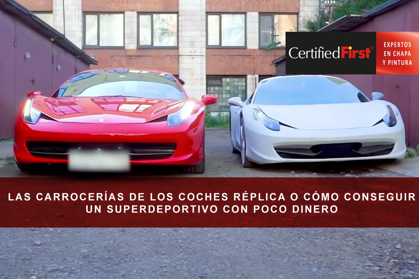 Las carrocerías de los coches réplica o cómo conseguir un superdeportivo con poco dinero