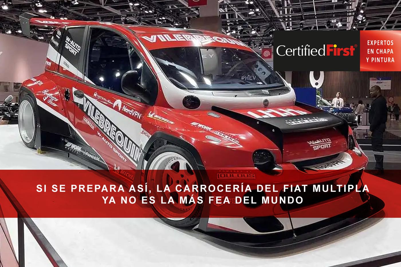 Si se prepara así, la carrocería del Multipla ya no es la más fea del mundo