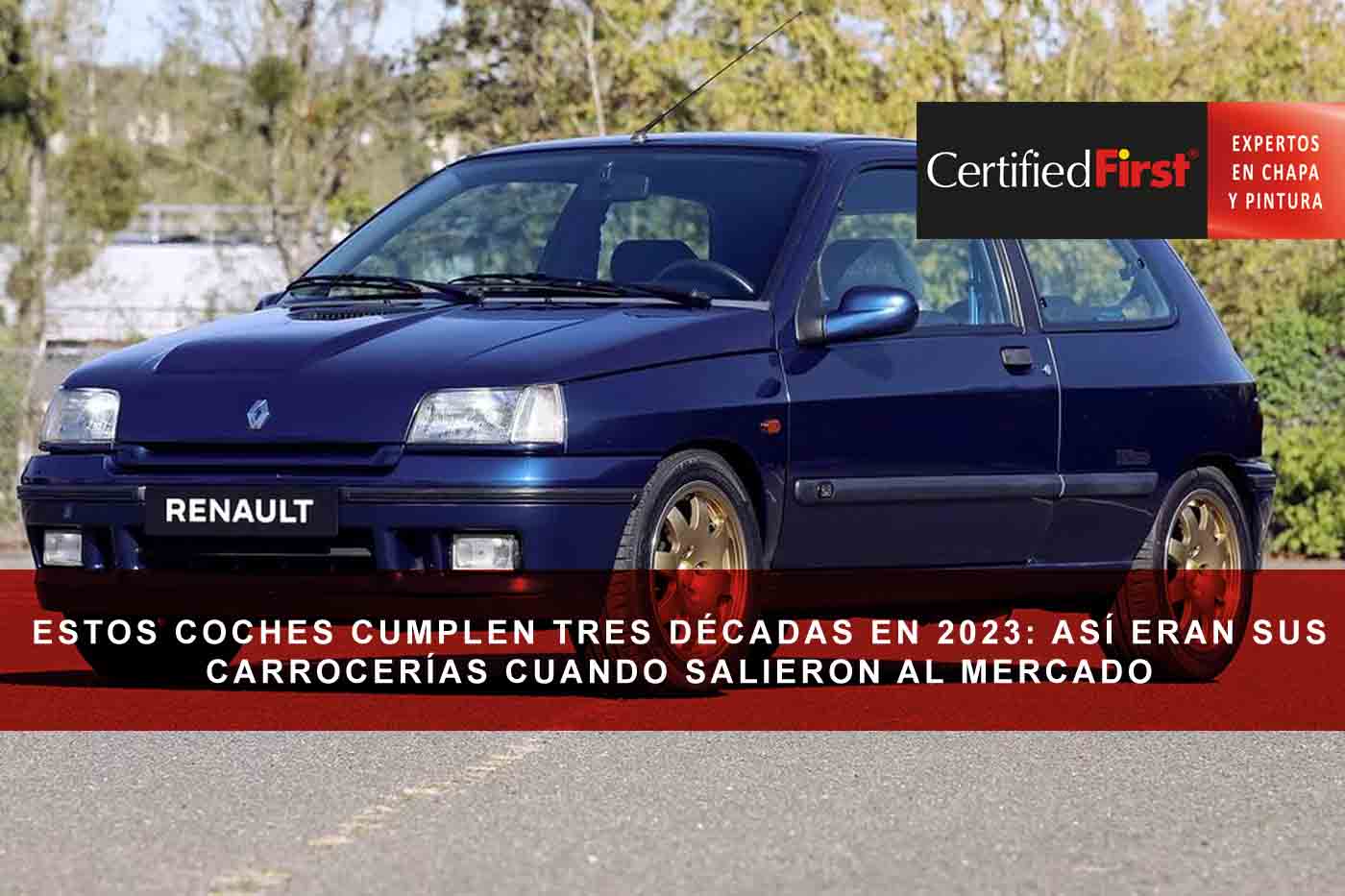 Estos coches cumplen tres décadas en 2023: así eran sus carrocerías cuando salieron al mercado